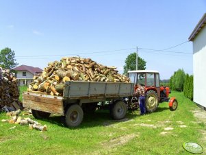 Ursus C-330 + przyczepa