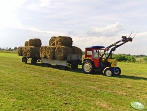 Ursus C-330 + przyczepy 