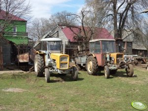 Ursus C-330 + rozrzutnik i C-360 + cyklop