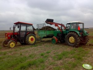 Ursus C-330 + rozrzutnik i Ursus C-4011