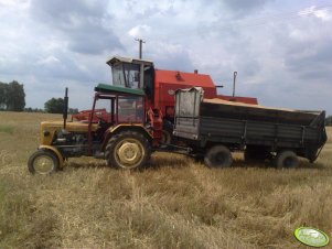 Ursus C-330 + rozrzutnik