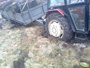 Ursus C-330 + rozrzutnik