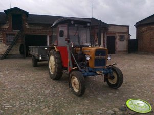 Ursus C 330 + roztrząsacz obornika RT 21-h