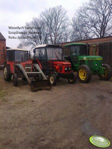 Ursus C-330, Zetor 5211 i John Deere 3040