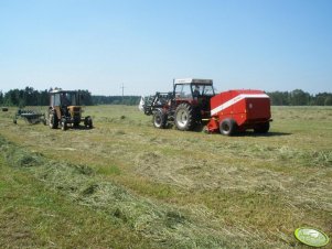 Ursus C-330 + zgrabiarka i Zetor 6245 + Metal-Fach