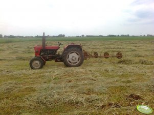 Ursus C-330 + zgrabiarka