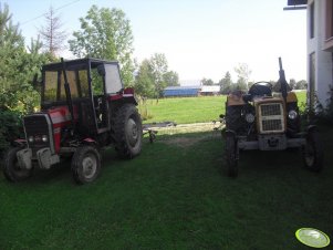 Ursus C-330M i Massey Ferguson 255 