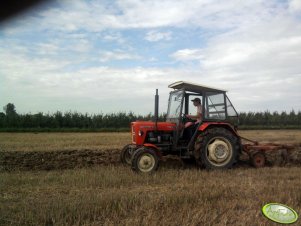 Ursus C-330M + pług 3x35