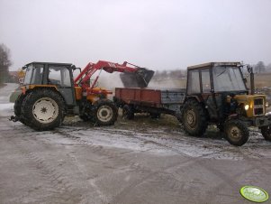 Ursus C-330m & Renault 90-34 mx  