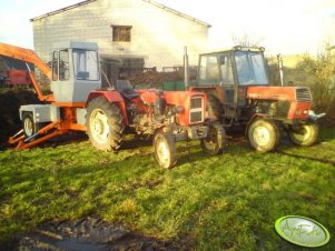 Ursus C-330M + UNHZ 750 i Ursus C-362 + Rozrzutnik