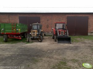 Ursus C-330m, Ursus C-360 i przyczepa Pronar