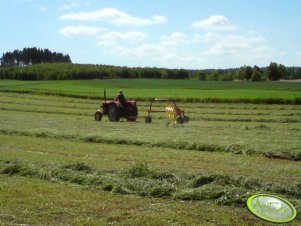 Ursus C-330M + Zgrabiarka
