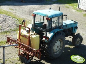 Ursus C-355 i opryskiwacz 