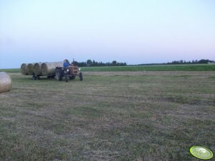 Ursus C-355 + platforma 