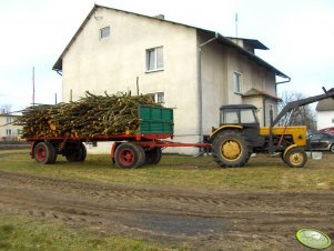 Ursus C-355 + przyczepa ZSRR