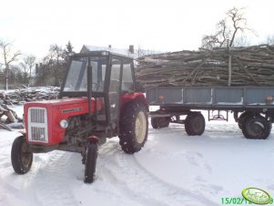 Ursus C-355 + przyczepa 