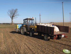 Ursus C-360 3P + siewnik & przyczepa