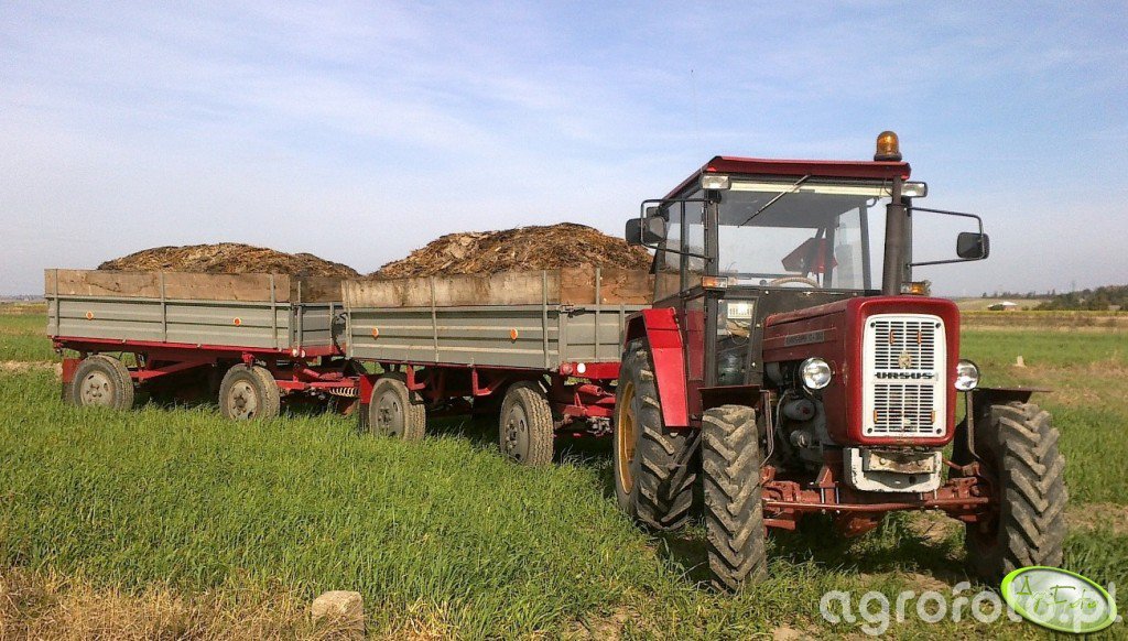 Zdjecie Traktor Ursus C 360 4x4 I Przyczepy 3 5 Tony Id 3816 Galeria Rolnicza Agrofoto