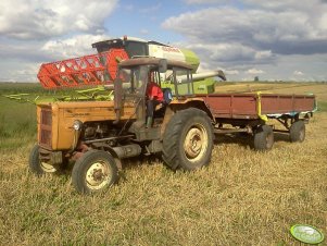 Ursus C-360 + Autosan D-46 & Claas Avero 240