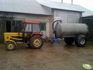 Ursus C-360 + beczka 7500l