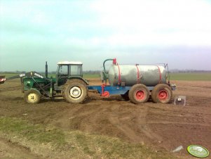 Ursus C-360 + beczkowóz