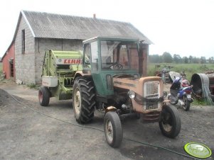 Ursus C-360 + Claas Roland 44s