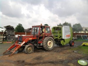 Ursus C-360 + Claas Rollant 66