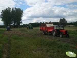 Ursus C-360 + Deutz Fahr k550