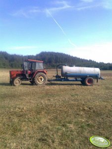 Ursus C-360 i beczkowóz