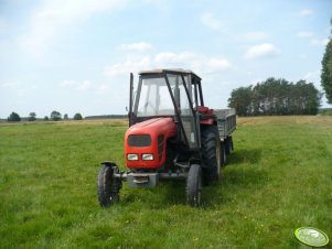 Ursus C-360 i przyczepa 