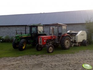 Ursus C-360 + John Deere 1640 