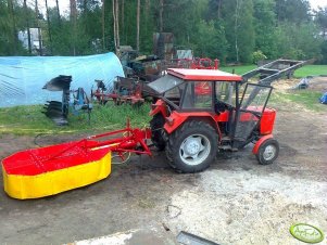 Ursus C-360 + kosiarka rotacyjna