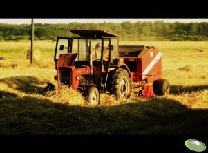 Ursus C-360 + Prasa Rolująca