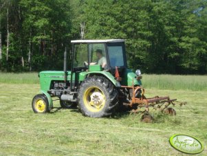 Ursus C-360 + Przetrząsacz Pająk