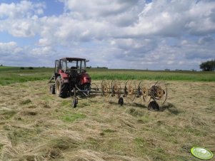 Ursus C-360 + przetrząsacz