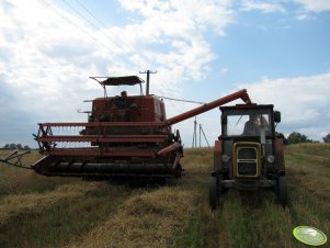 Ursus C-360 + przyczepa i Bizon Z056