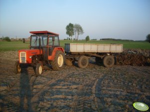 Ursus C-360 + przyczepa wywrotka