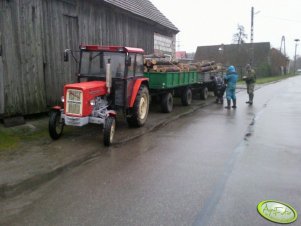 Ursus C-360 + przyczepy 