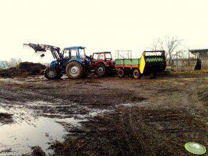 Ursus C-360+ rozrzutnik & Pronar