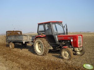 Ursus C-360 + Rozrzutnik