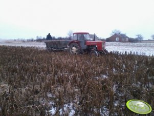 Ursus  C-360 + rozsiewacz piast