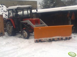 Ursus C-360 + tur + pług do śniegu