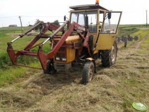 Ursus C-360 + tur Quicke + zgrabiarka