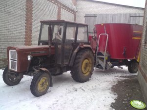 Ursus C-360 + wóz paszowy Sano