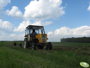 Ursus C-360 + zgrabiarka