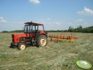 Ursus C-360 + zgrabiarka