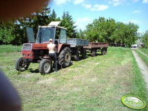 Ursus C-362 + przyczepa D 732 i D 35