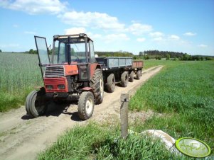 Ursus C-362 + przyczepa D 732 i D 35