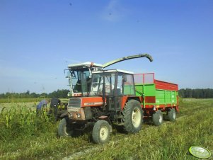 Ursus C-362 + Rozrzutnik 