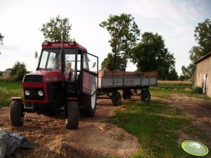 Ursus C-385 + przyczepa